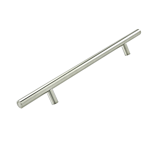 Puxador Haste Redonda Inox Escovado 192mm