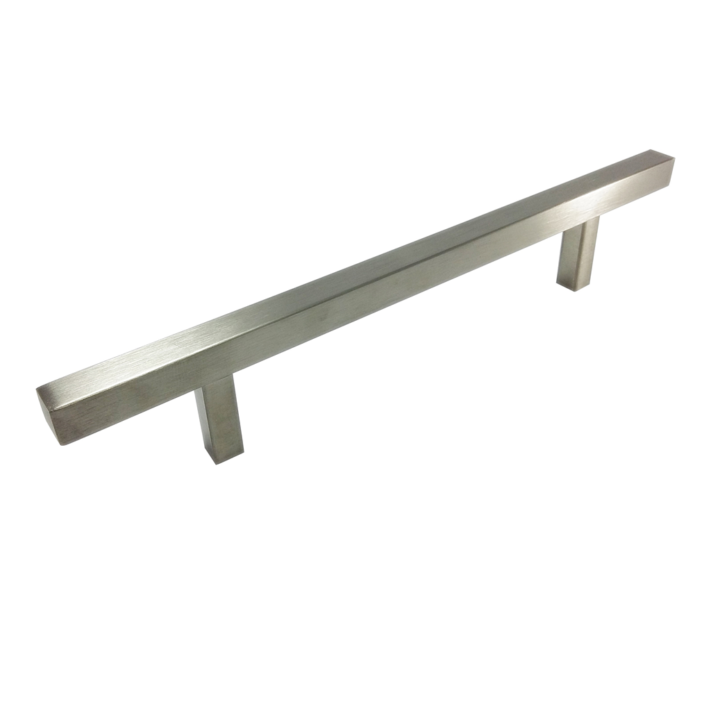 Puxador Haste Quadrada Inox Escovado 160mm