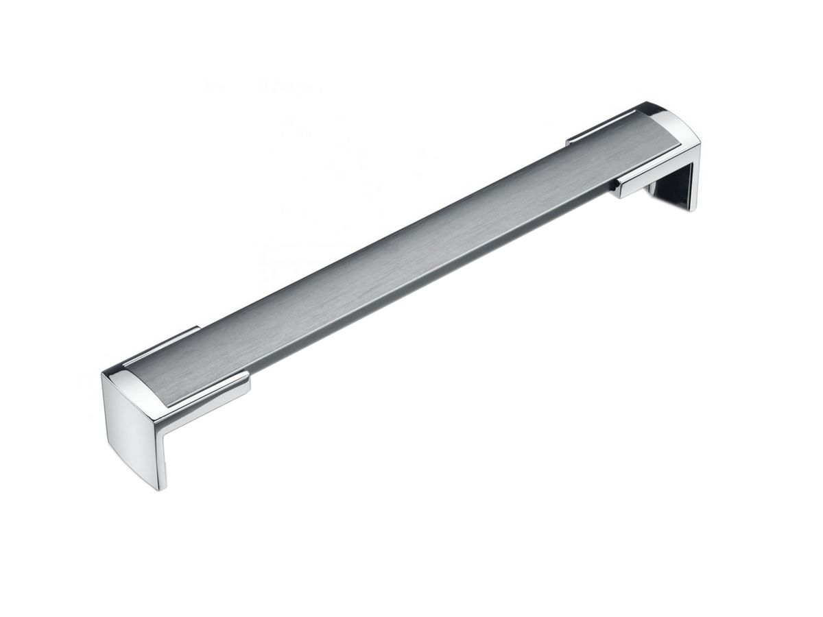 Puxador Termini Titanium Escovado 192