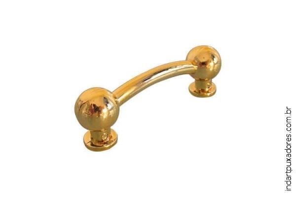 Puxador Caneca Dourado