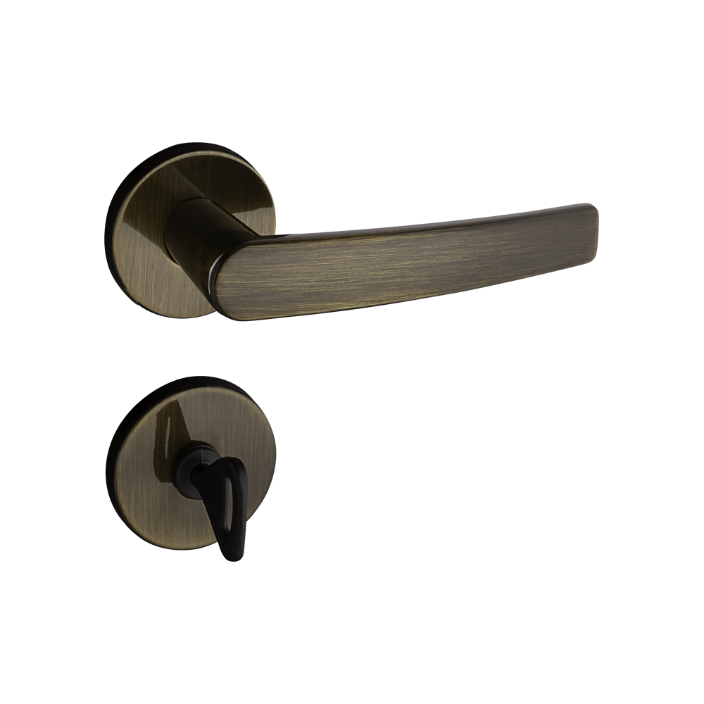 Fechadura Pado Banheiro Concept-401 Roseta Bronze Oxidado