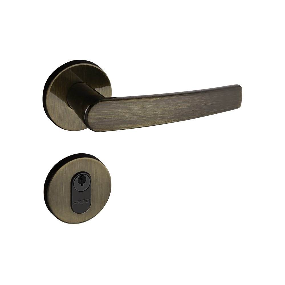 Fechadura Pado Externa Concept-401 Roseta Bronze Oxidado