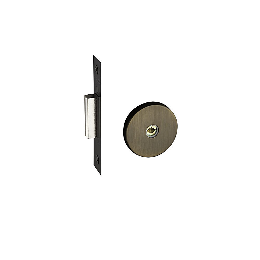 Trava Pado 1000 Roseta Redonda Bronze Oxidado