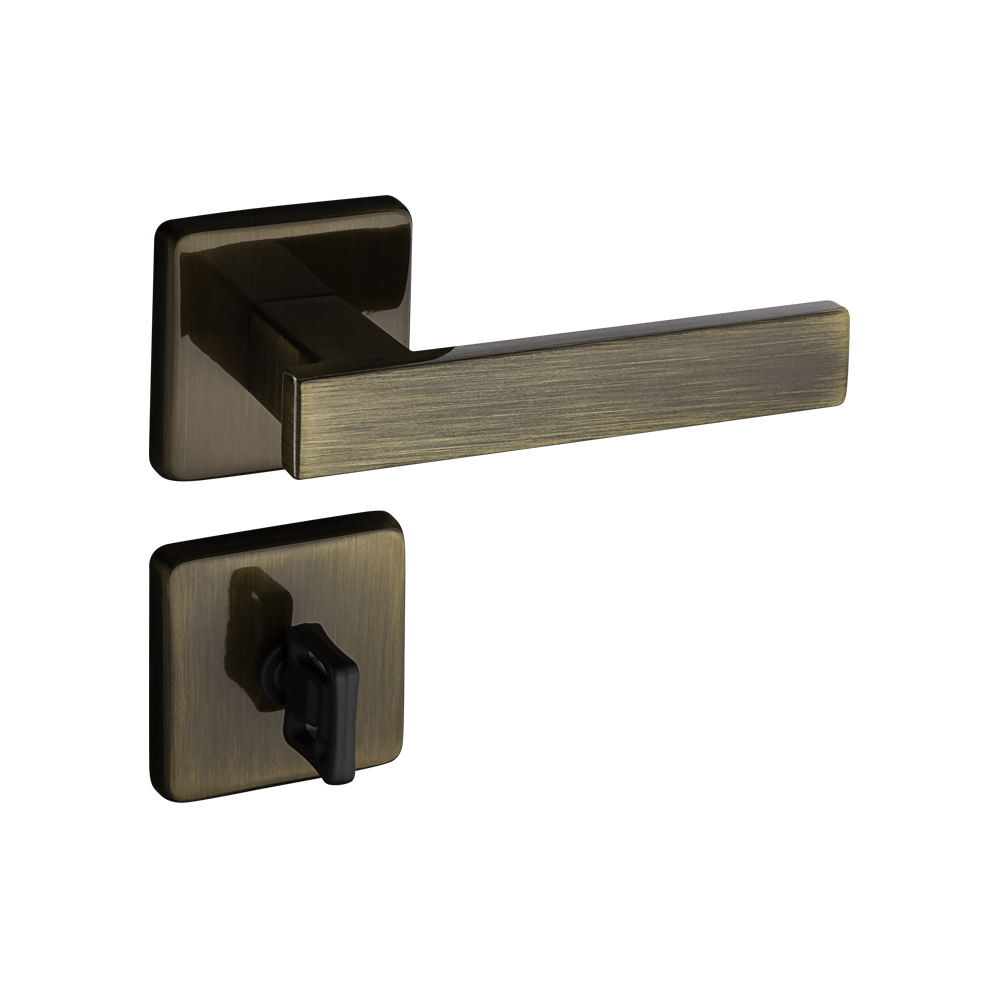 Fechadura Pado Banheiro Concept-408 Roseta Bronze Oxidado