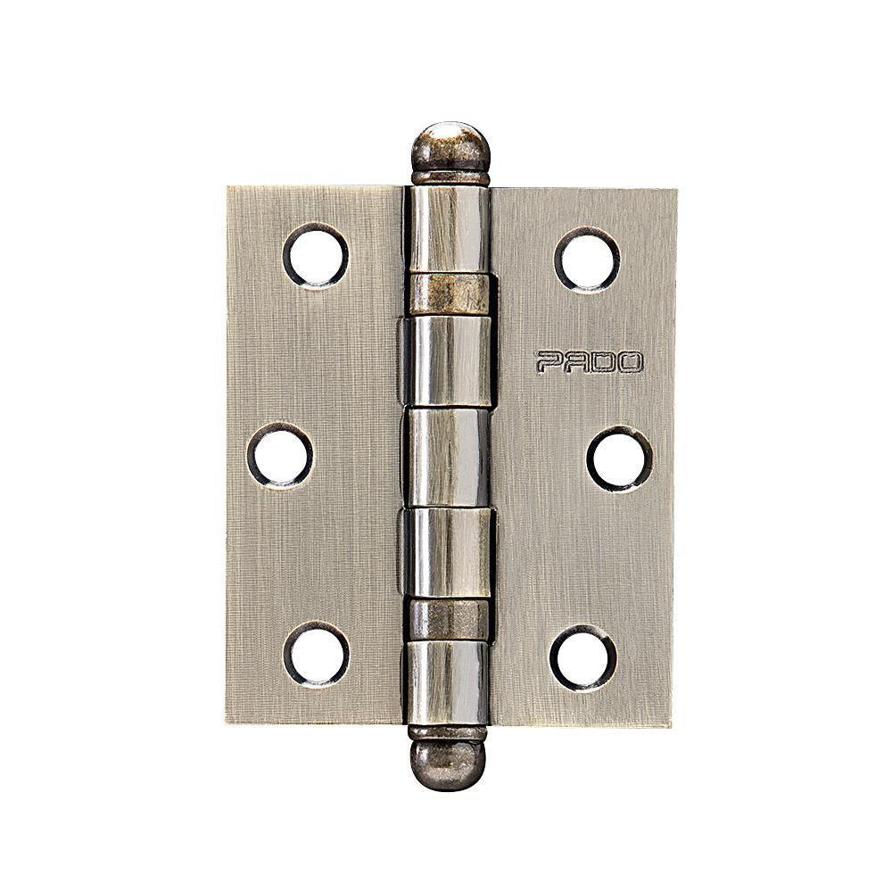 Dobradiça Pado SM3530 Bronze Oxidado - Cartela com 3 unidades