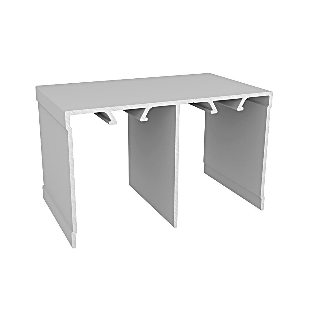 Perfil Trilho Superior RM-036 Anodizado 3 m