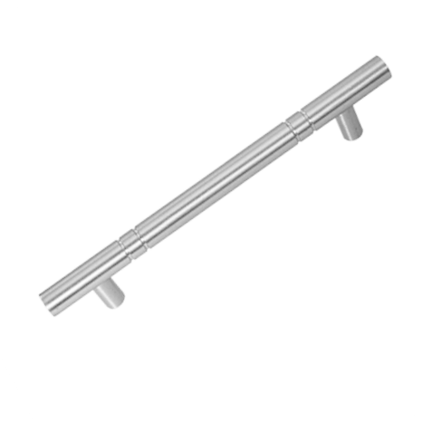 Puxador PR-210 Com Frisos Acetinado 256