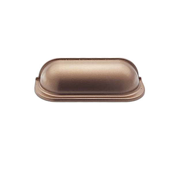 Puxador Shel G Cobre Rose Fosco 64