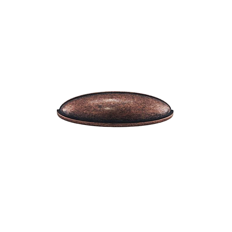 Puxador Luna Cobre Velho 96mm