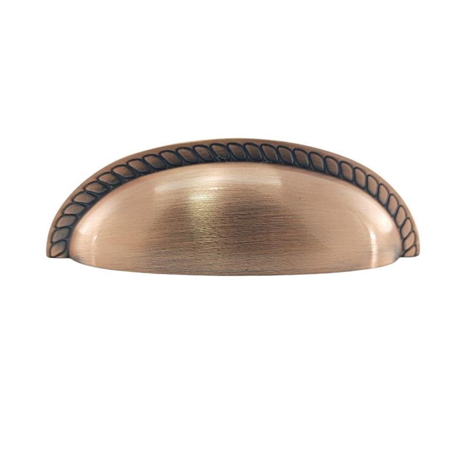 Puxador Malta Cobre Velho Escovado 64mm