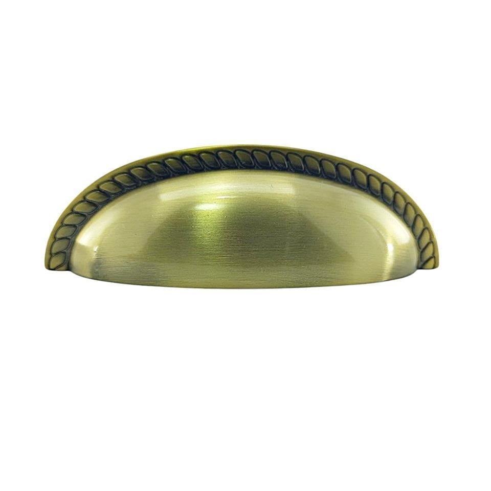 Puxador Malta Ouro Velho Escovado 64mm
