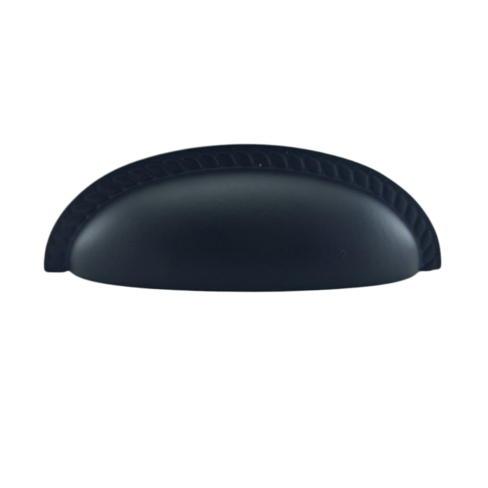 Puxador Malta Preto Fosco 64mm