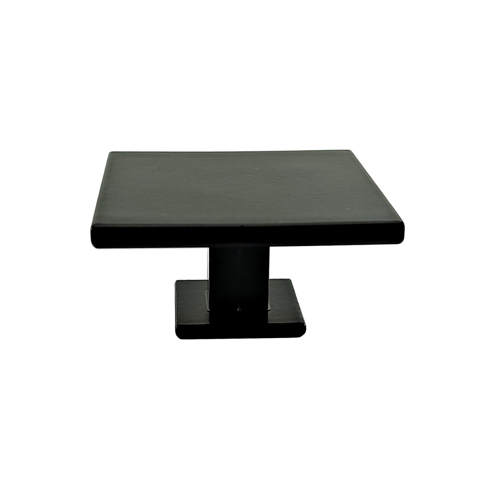 Puxador Quadrado 45 Preto Acetinado