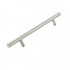 Puxador Haste Redonda Inox Escovado 160mm