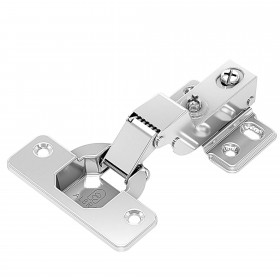 Dobradiça de Pressão 35mm Super Curva com Amortecedor