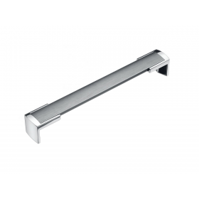 Puxador Termini Titanium Escovado 192