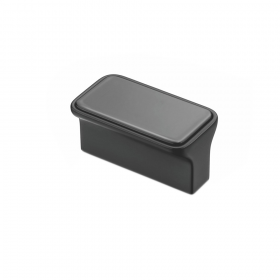 Puxador Villi Ônix/Preto