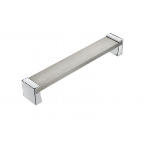 Puxador Zagato Inox Escovado 192