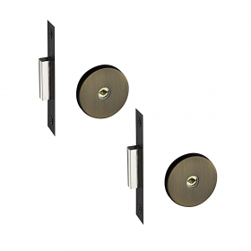 Trava Pado 11000 Roseta Redonda Bronze Oxidado