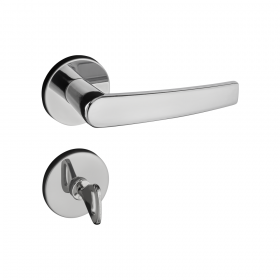 Fechadura Pado Banheiro Concept-401 Roseta Cromado