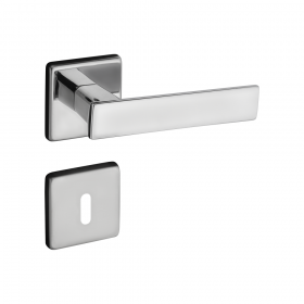 Fechadura Pado Interna Quadra-701/80 Roseta Cromado