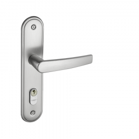 Fechadura Pado Externa Concept-401 Espelho Cromo Acetinado