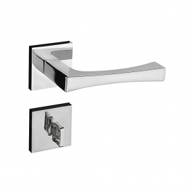 Fechadura Pado Banheiro Vivaldi-885/90 Roseta Cromado