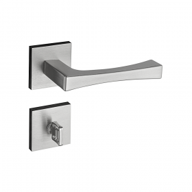 Fechadura Pado Banheiro Vivaldi-885/90 Roseta Cromo Acetinado