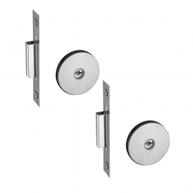 Trava Pado 11000 Roseta Redonda Inox Escovado