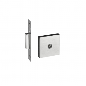 Trava Pado 1500 Roseta Quadrada Cromo Acetinado