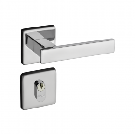 Fechadura Pado Externa Concept-408 Roseta Cromado