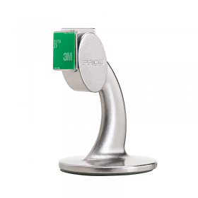 Fixador de Porta Magnético Cromo Acetinado