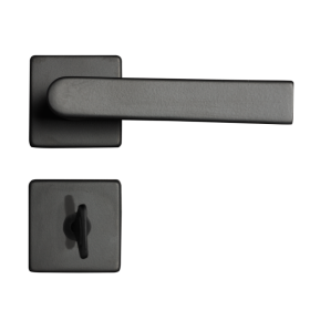 Fechadura Pado Banheiro Concept-414-Roseta - Preto