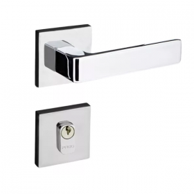 Fechadura Pado Externa Modena-529-Roseta - Cromado