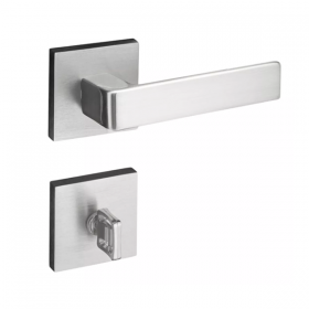 Fechadura Pado Banheiro Modena-529-Roseta - Cromo Acetinado