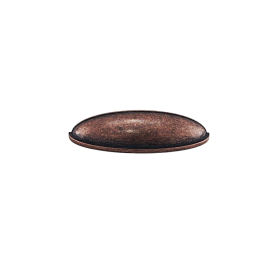 Puxador Luna Cobre Velho 96mm