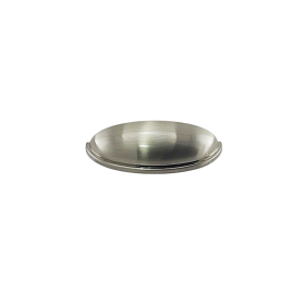 Puxador Luna Níquel Escovado 64mm