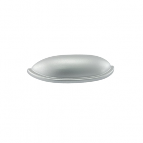 Puxador Shel P Prata Fosco 64