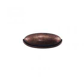 Puxador Luna Cobre Velho 64mm