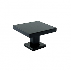 Puxador Quadrado 35 Preto Acetinado