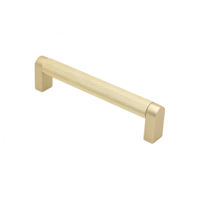 Puxador Rigato Dourado Escovado 128mm