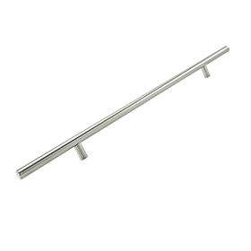 Puxador Haste Redonda Inox Escovado 288mm